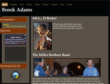 Tablet Screenshot of brookadams.com